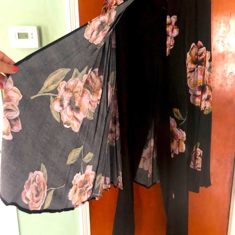 Strapless body suit with attached dress